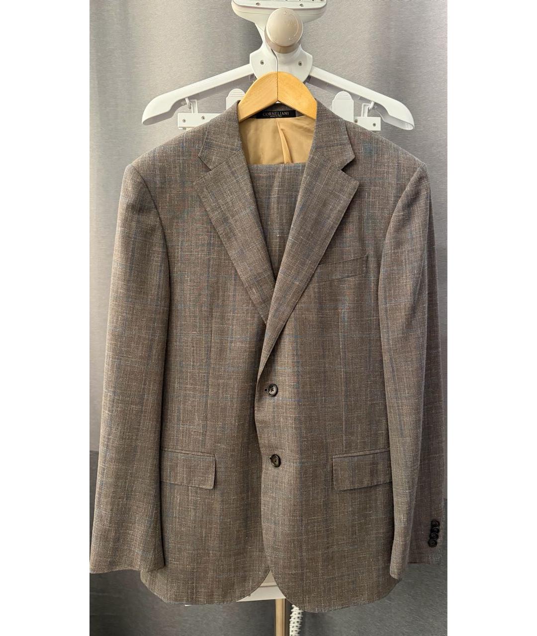 CORNELIANI Бежевый классический костюм, фото 6