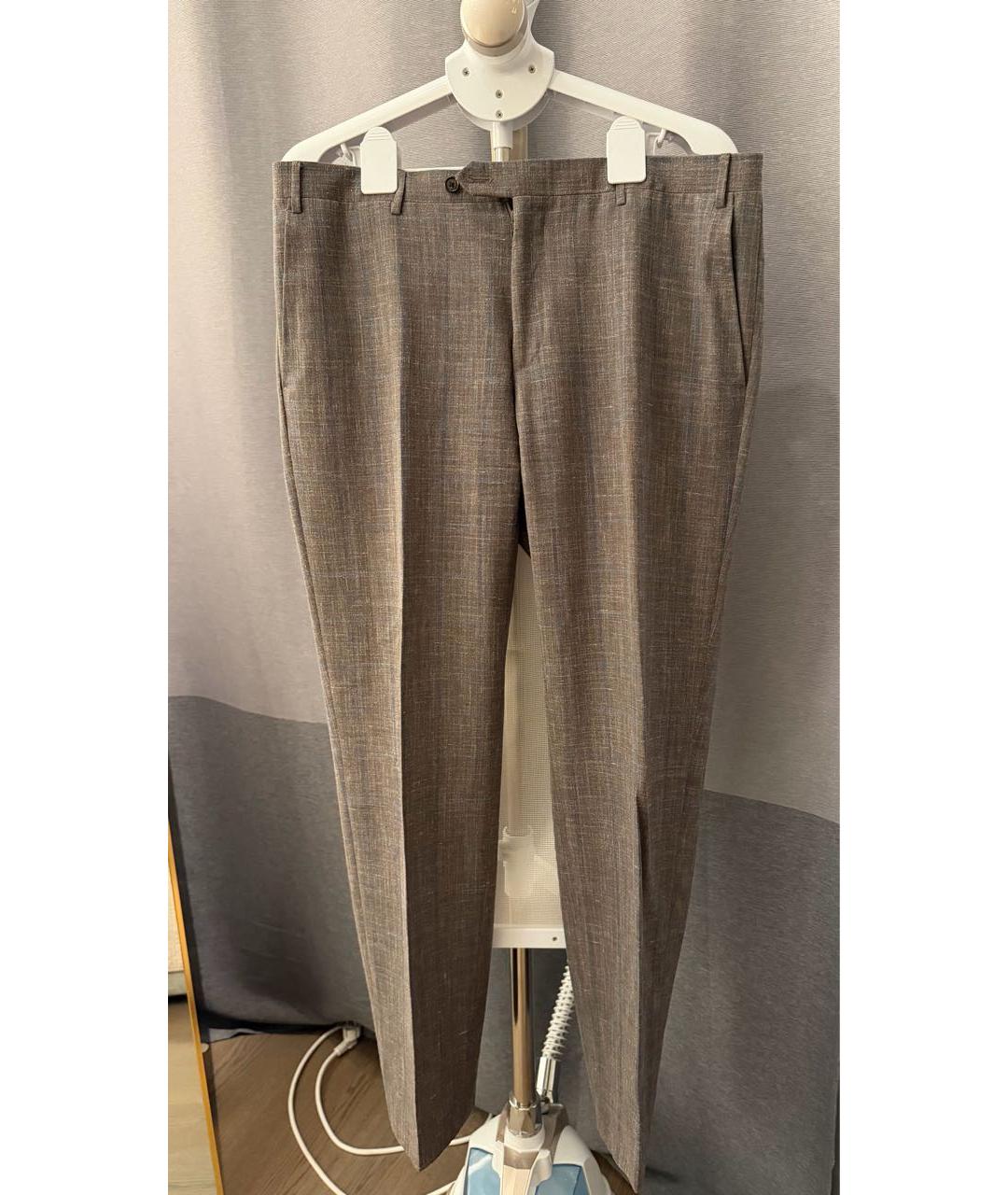 CORNELIANI Бежевый классический костюм, фото 3