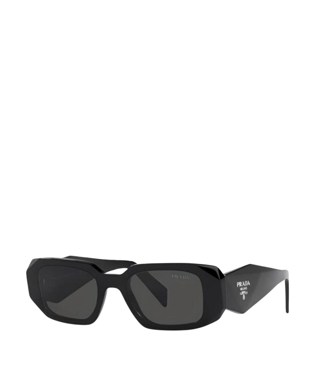 PRADA Черные солнцезащитные очки, фото 1