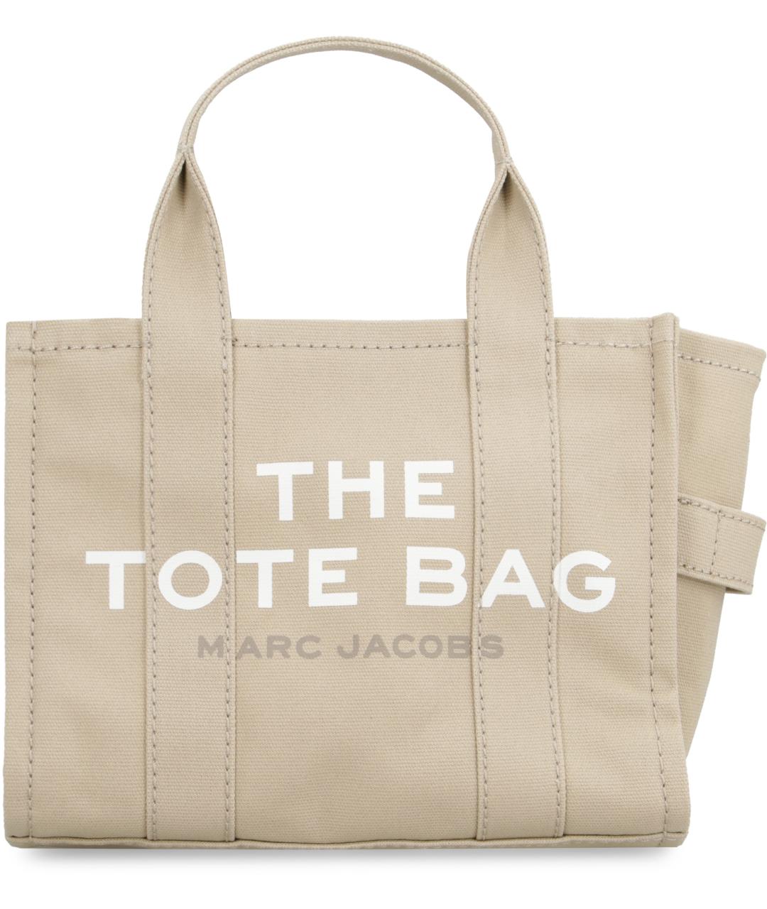 MARC JACOBS Бежевая хлопковая сумка тоут, фото 2