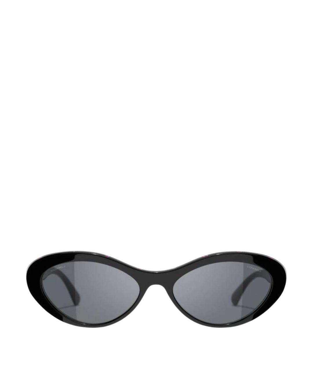 CHANEL Черные солнцезащитные очки, фото 1