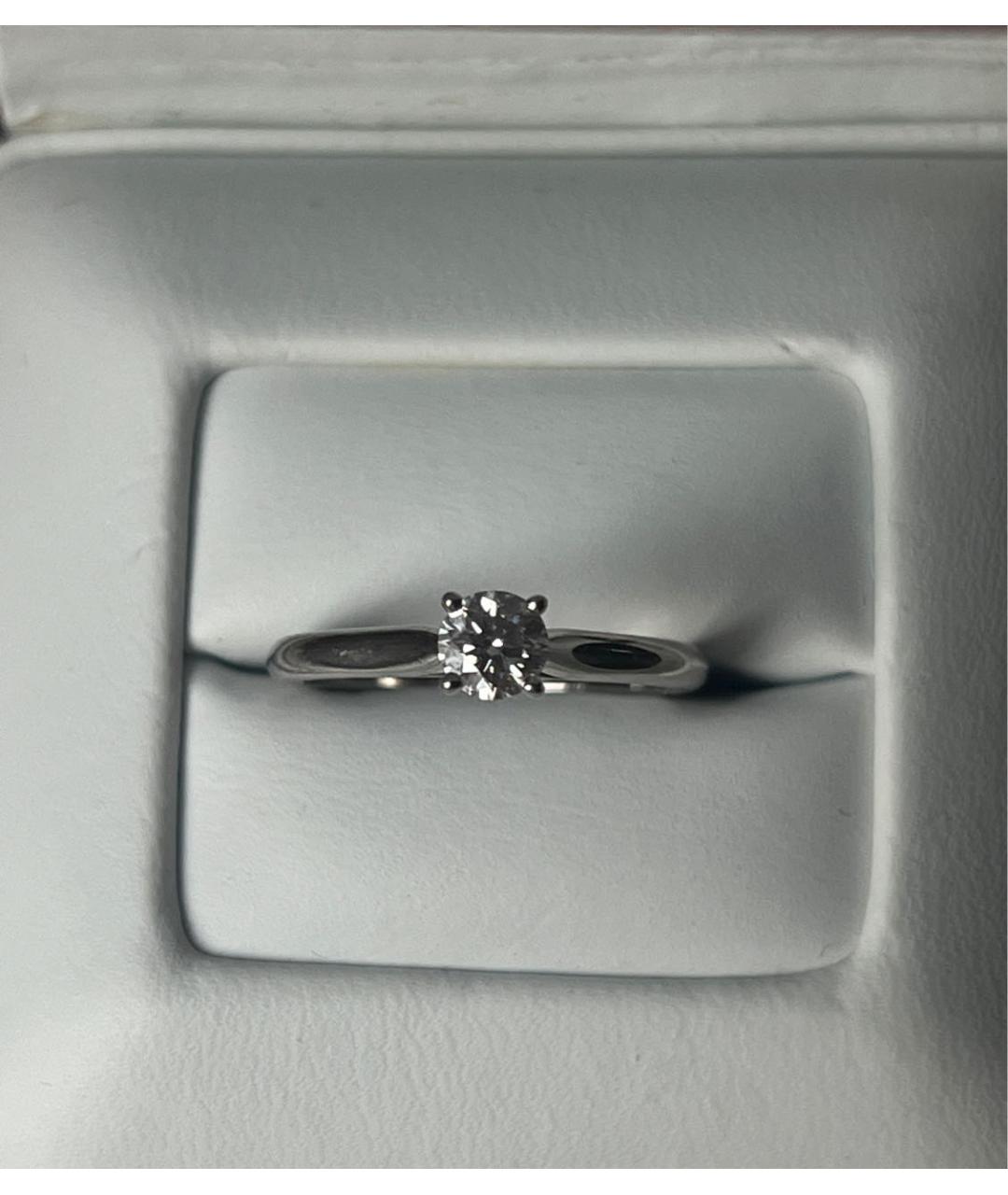 CARTIER Серебряное платиновое кольцо, фото 4