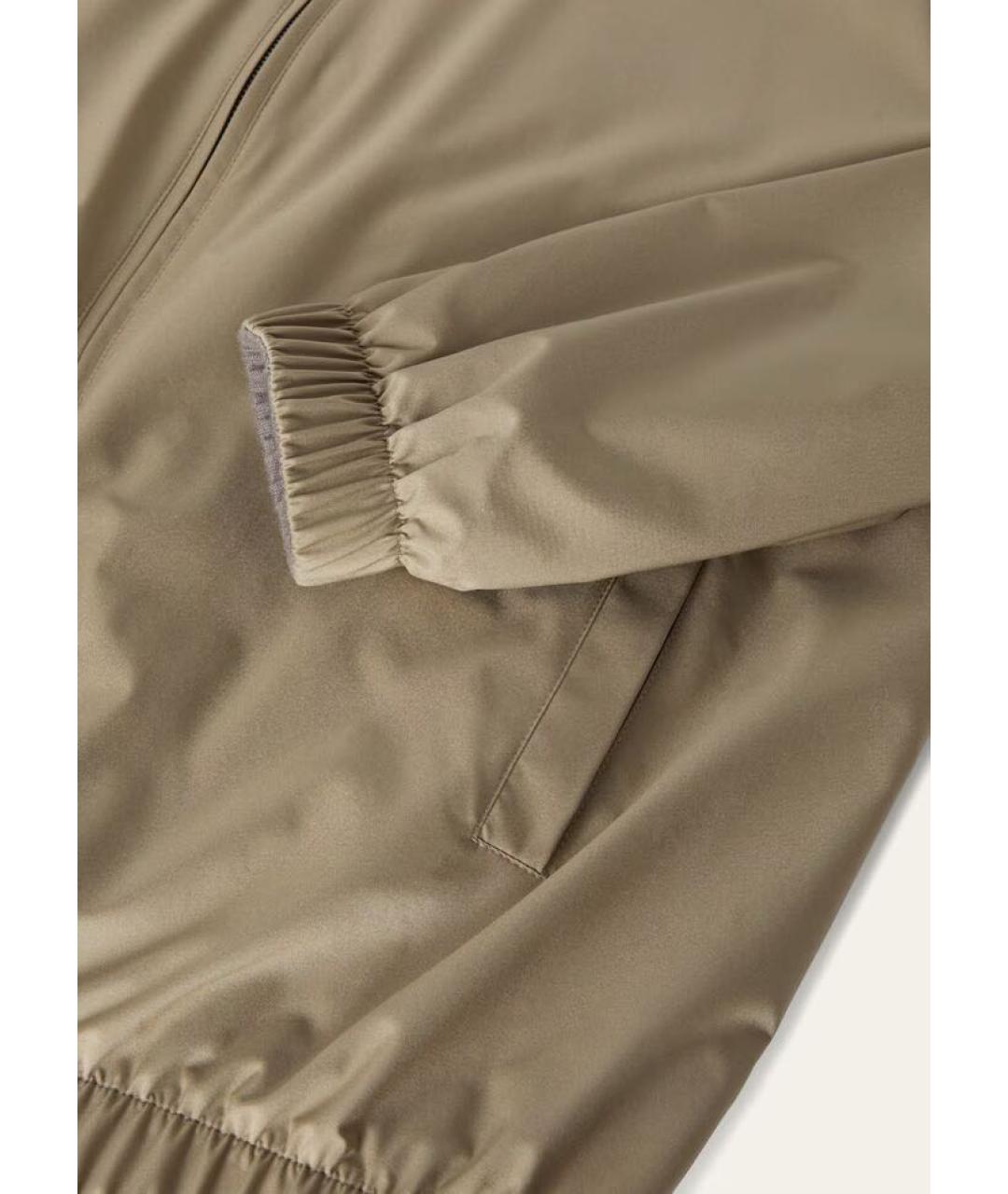 LORO PIANA Бежевая куртка, фото 7
