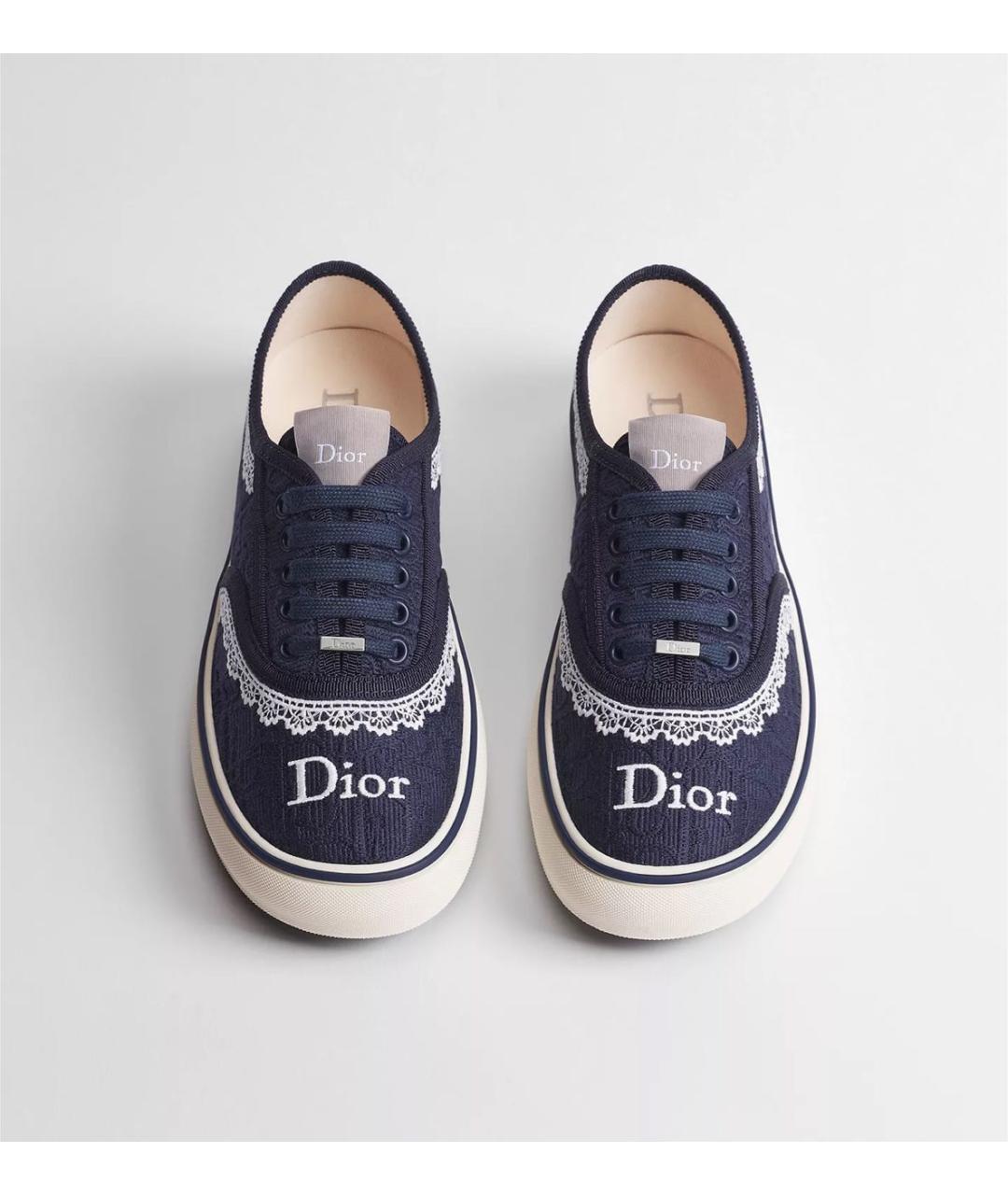 CHRISTIAN DIOR Темно-синие кеды, фото 4