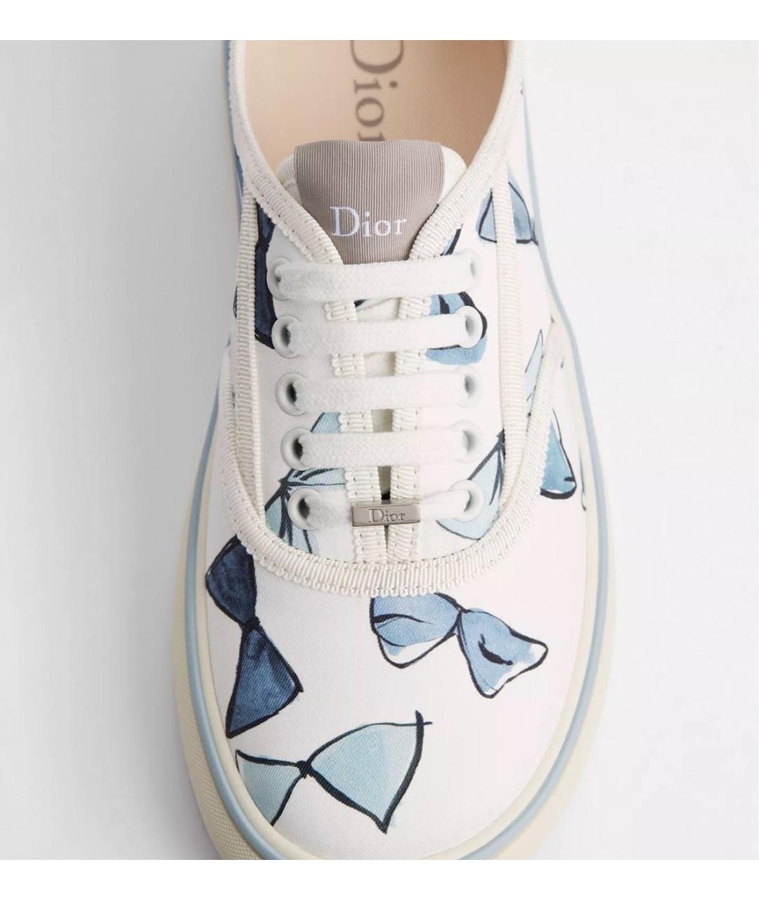 CHRISTIAN DIOR Белые кеды, фото 5