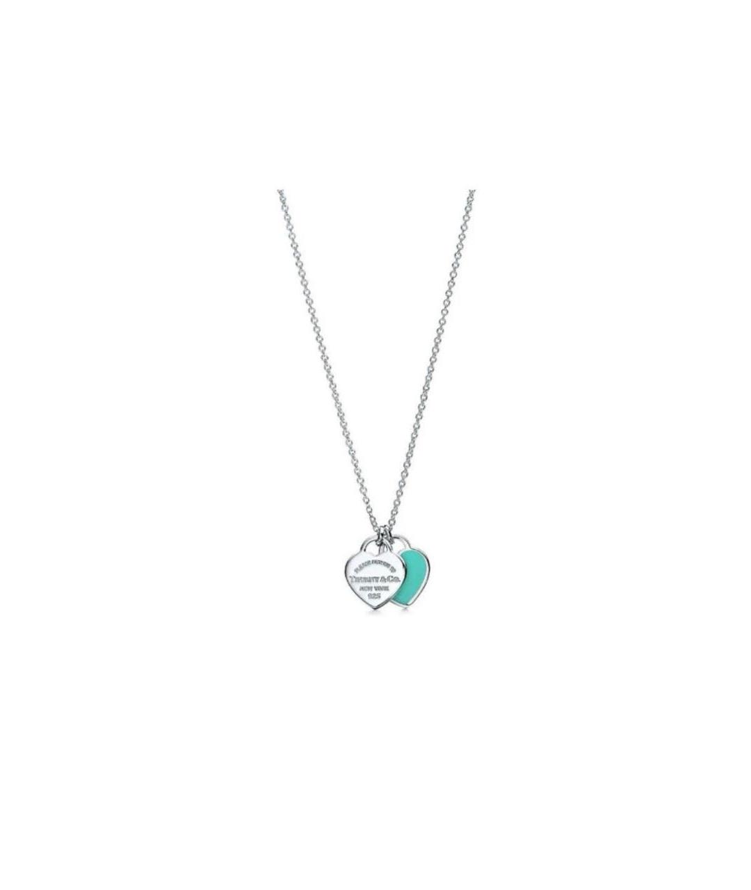 TIFFANY&CO Серебряное серебряное колье, фото 7