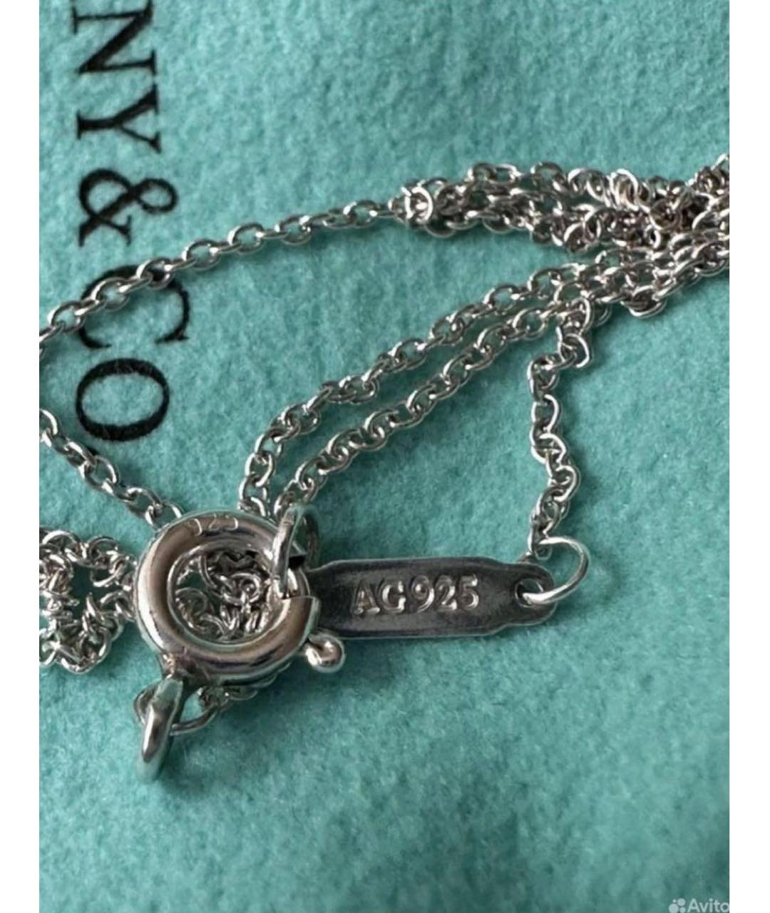 TIFFANY&CO Серебряное серебряное колье, фото 4