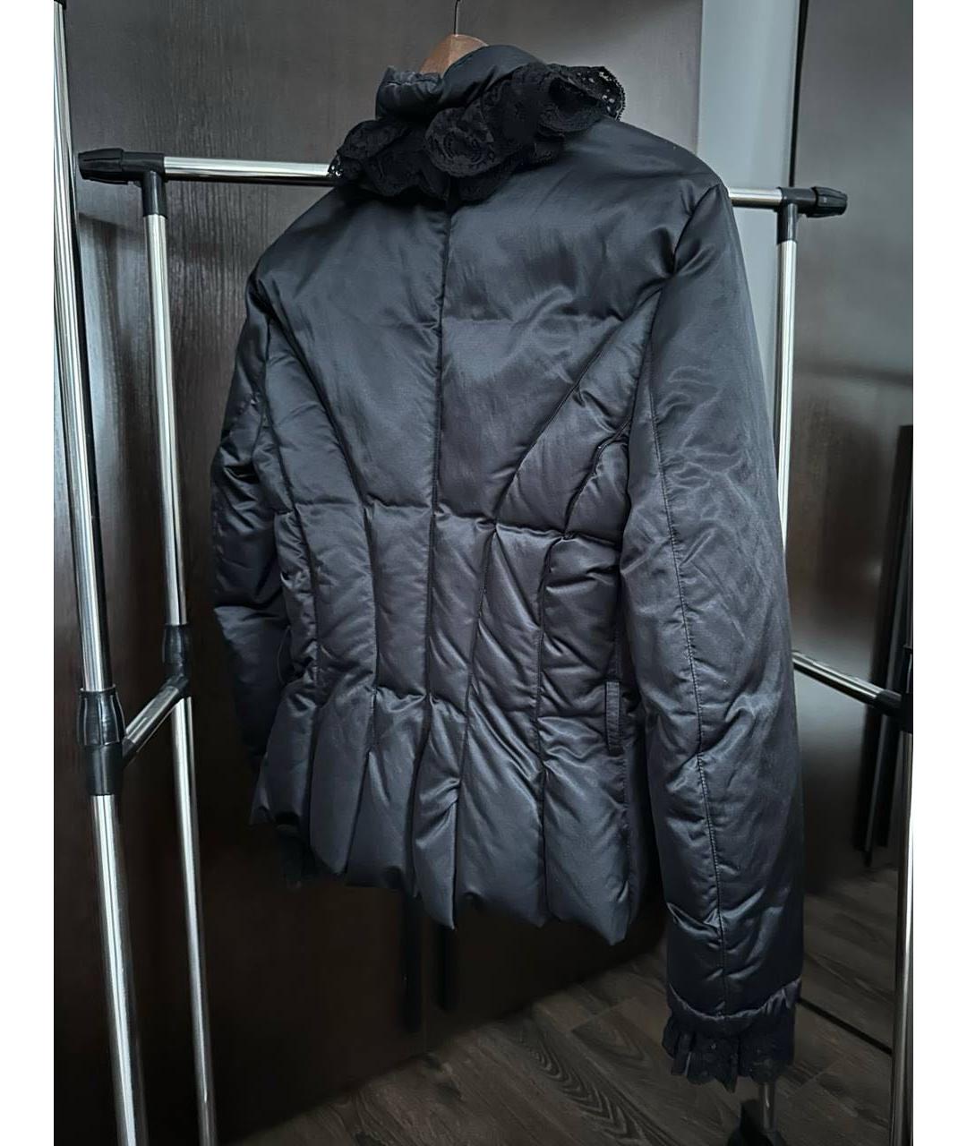 BLUMARINE Черная куртка, фото 2