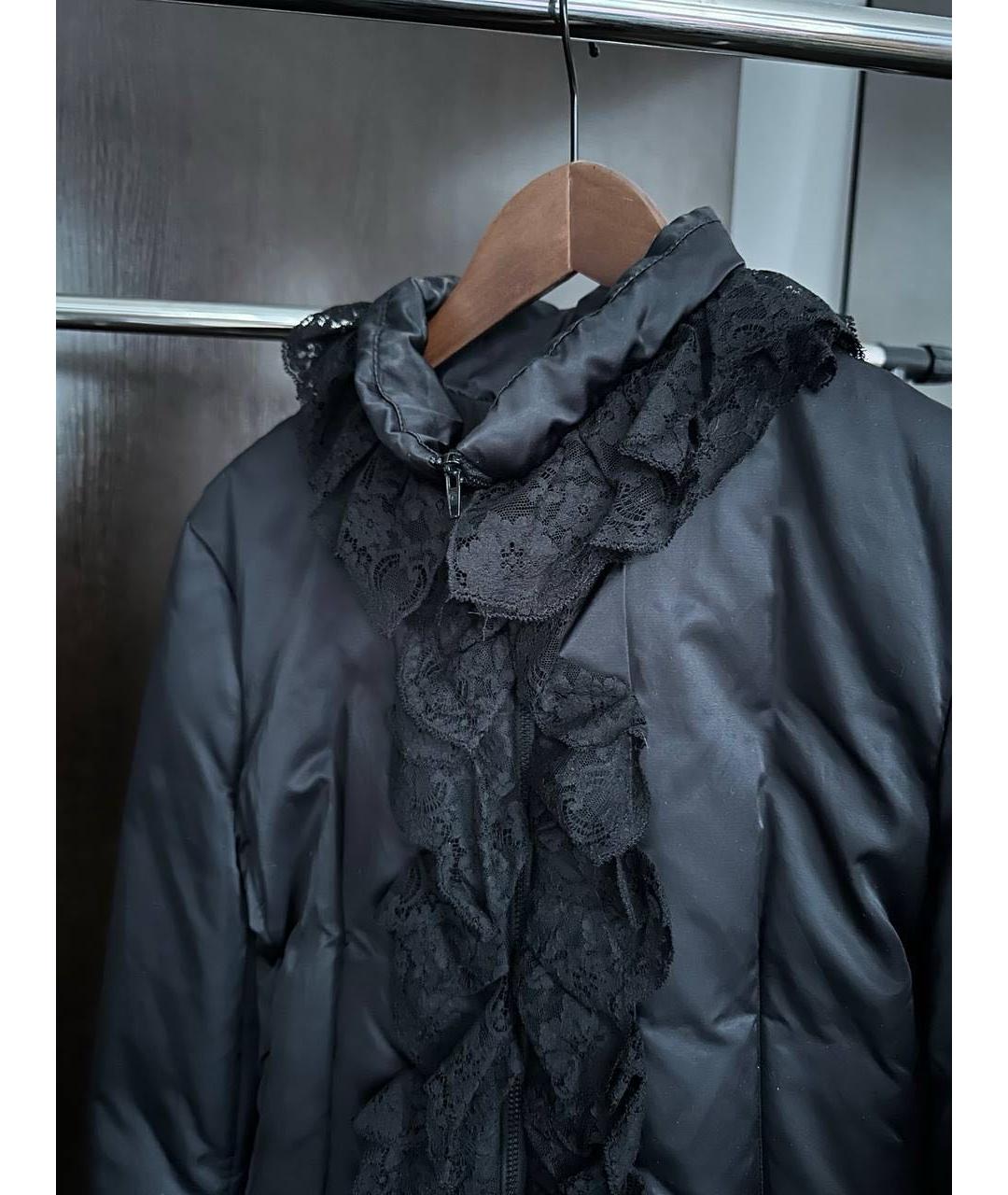BLUMARINE Черная куртка, фото 4
