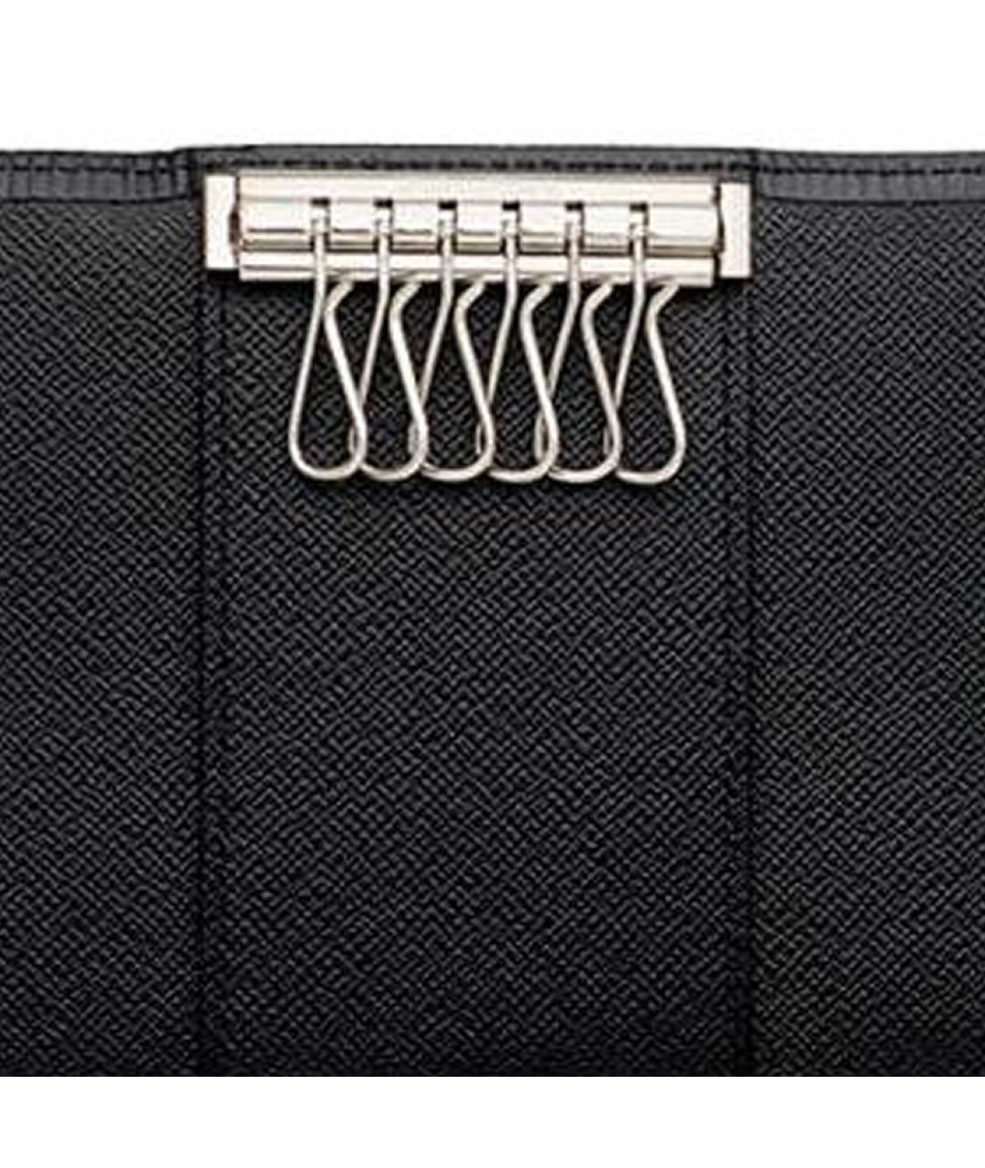 LOUIS VUITTON Черная ключница, фото 4