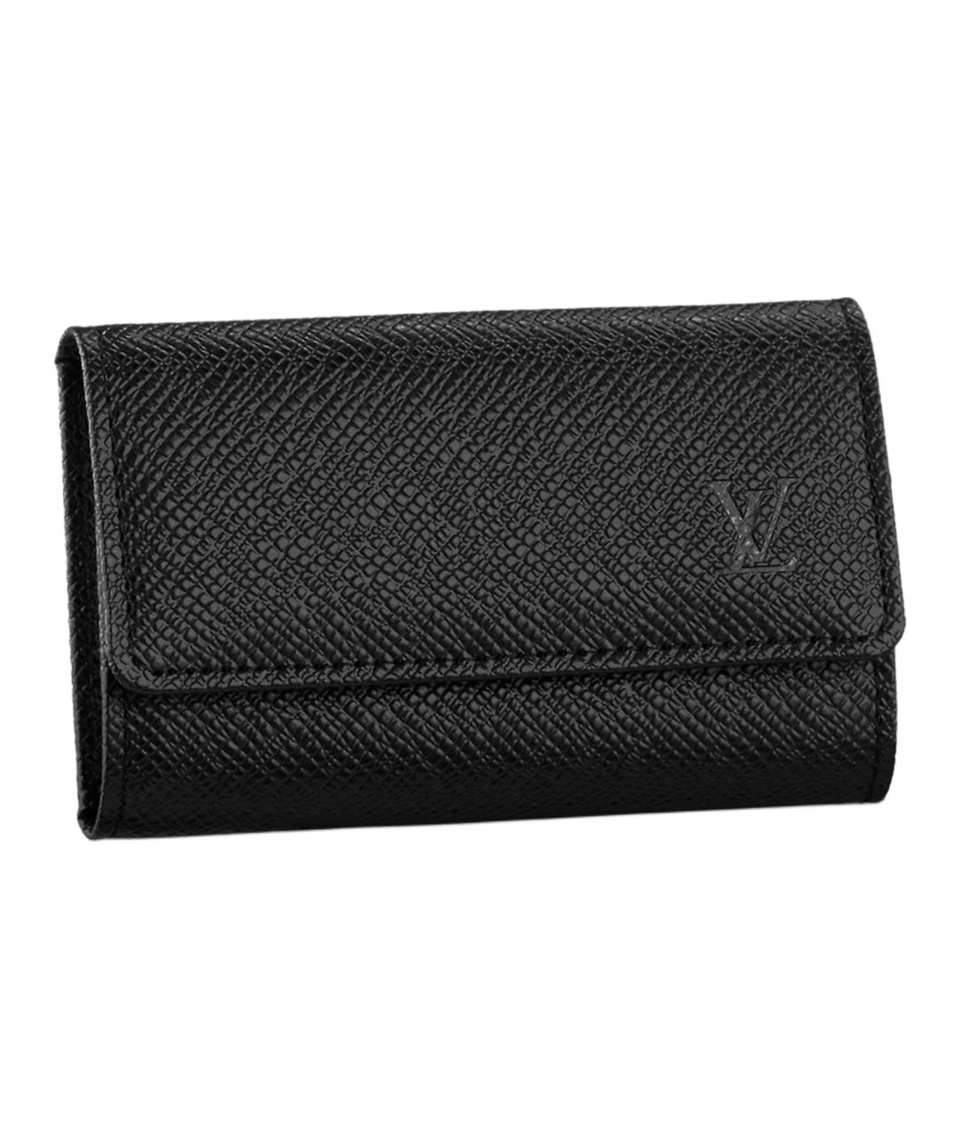 LOUIS VUITTON Черная ключница, фото 1