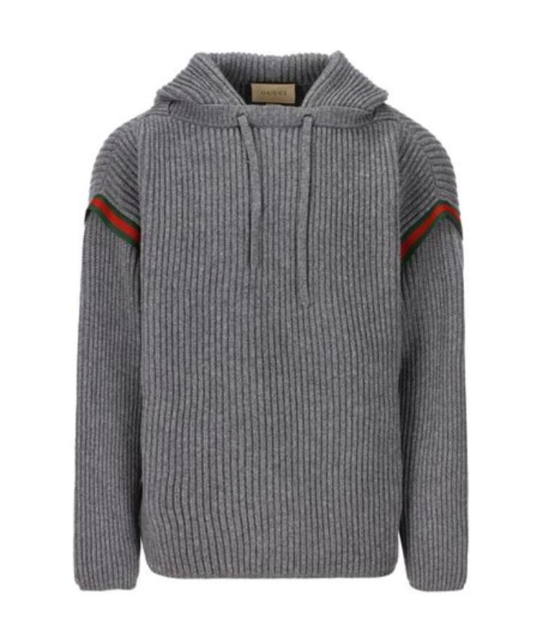 GUCCI Серый джемпер / свитер, фото 1