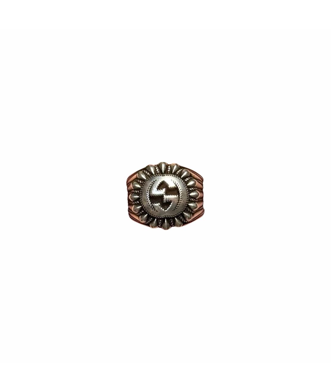 GUCCI Серебряное серебряное кольцо, фото 1