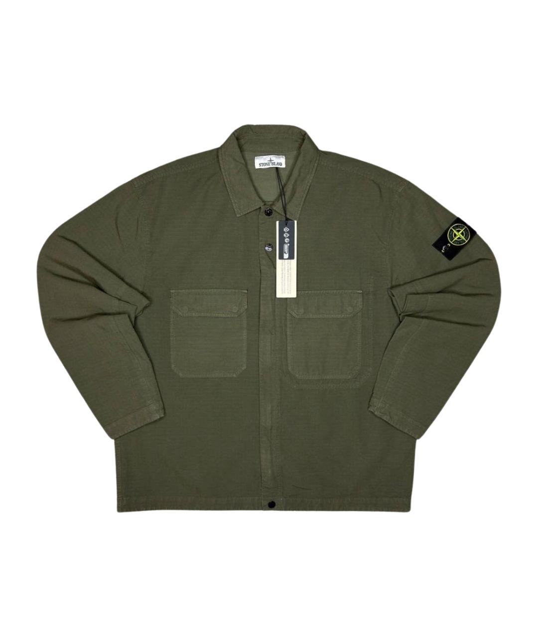 STONE ISLAND Хаки куртка, фото 1