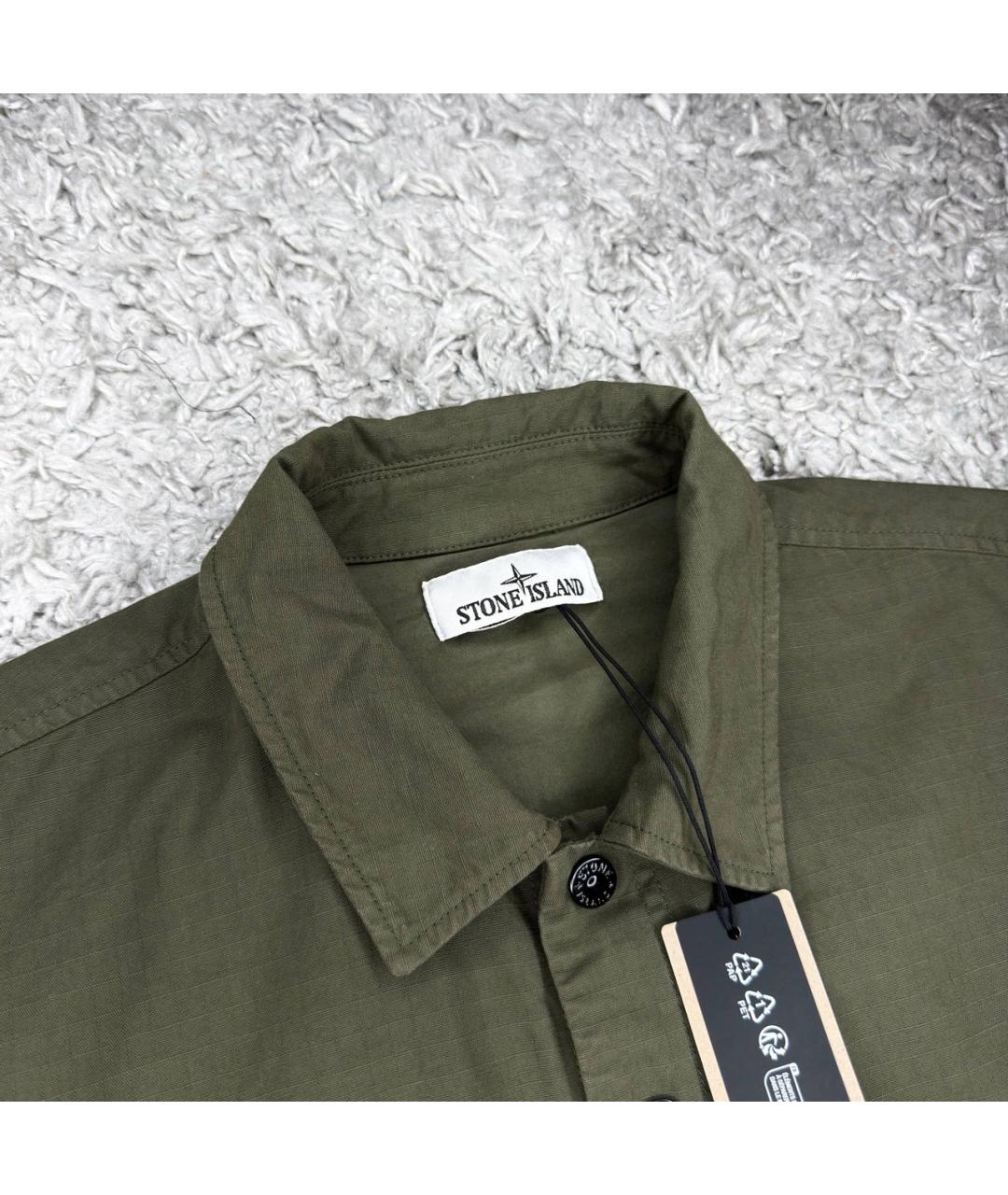 STONE ISLAND Хаки куртка, фото 3