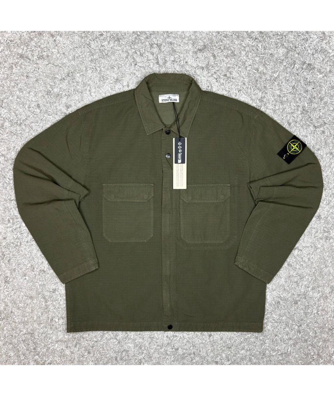 STONE ISLAND Хаки куртка, фото 6