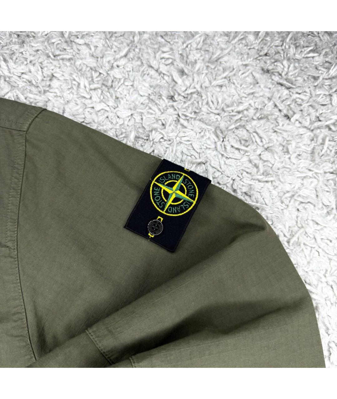 STONE ISLAND Хаки куртка, фото 2