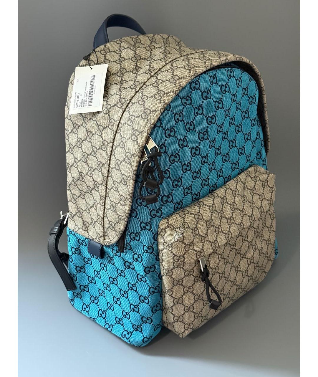 GUCCI Мульти рюкзак из канвы, фото 2