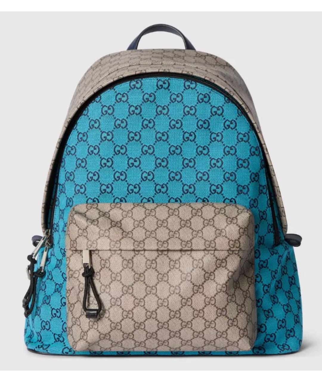GUCCI Мульти рюкзак из канвы, фото 9