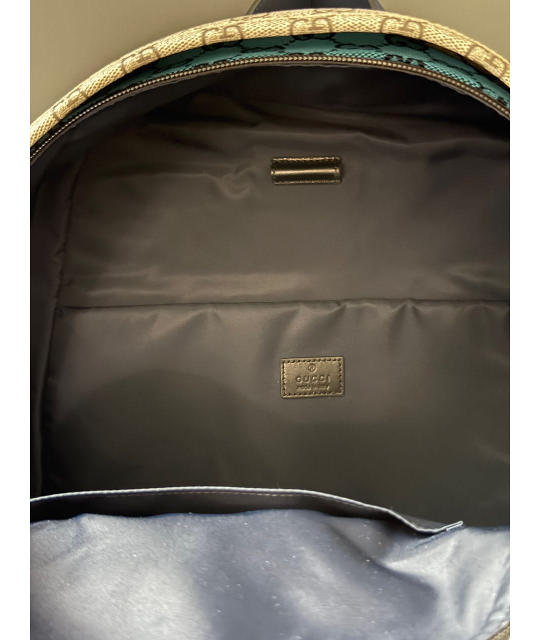 GUCCI Мульти рюкзак из канвы, фото 6