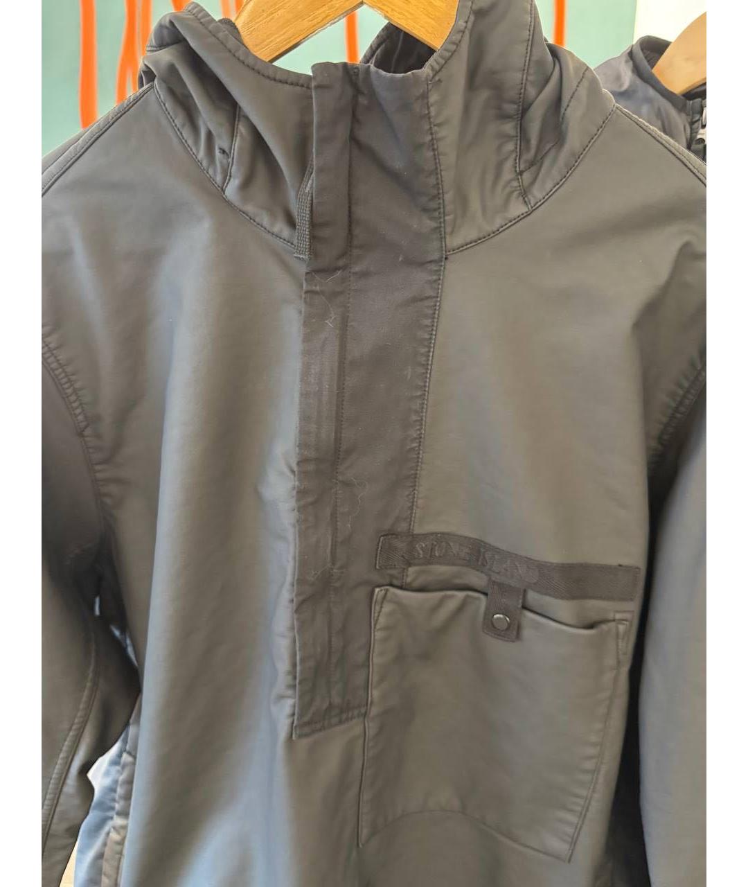 STONE ISLAND Черная куртка, фото 7
