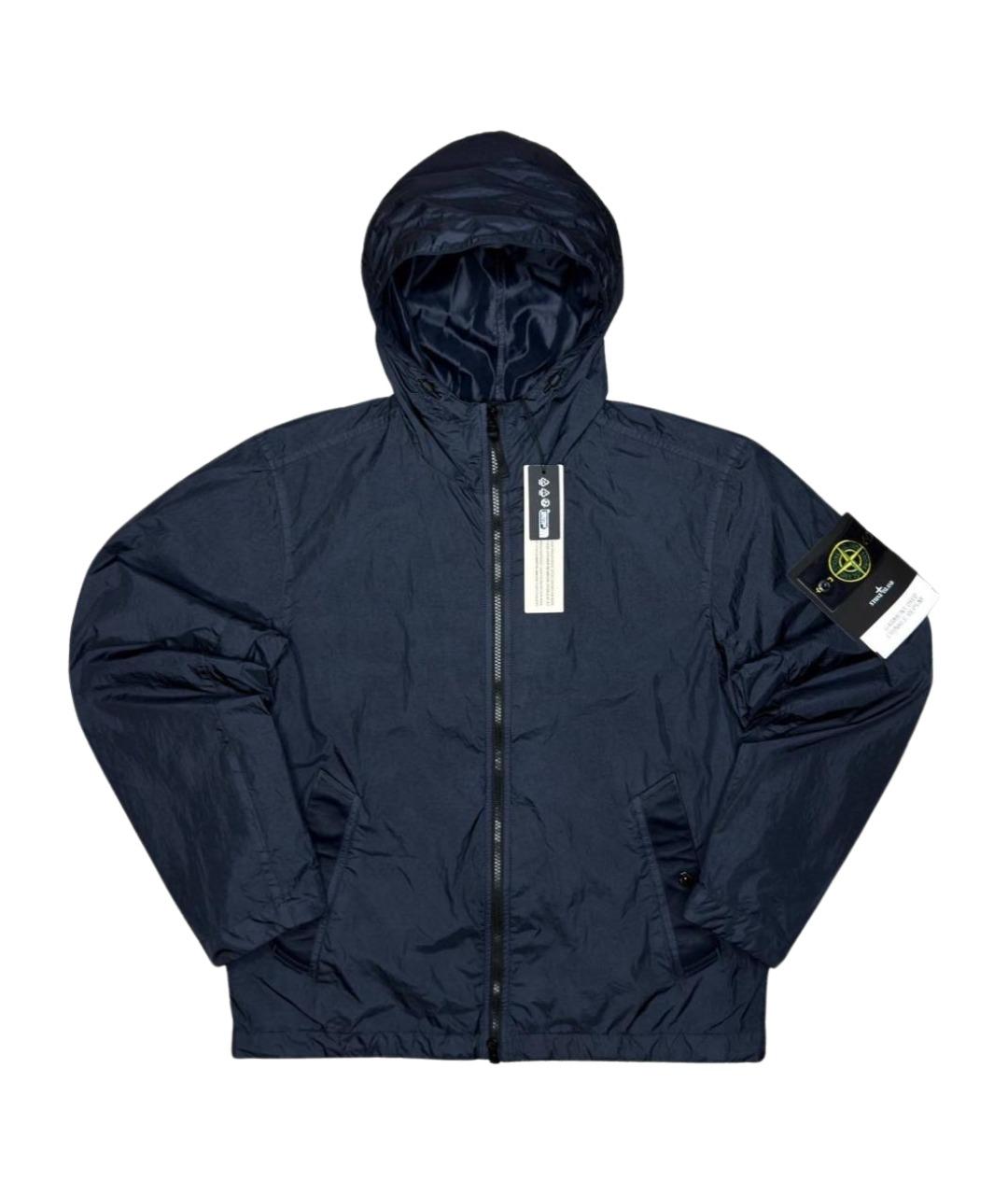 STONE ISLAND Темно-синяя куртка, фото 1