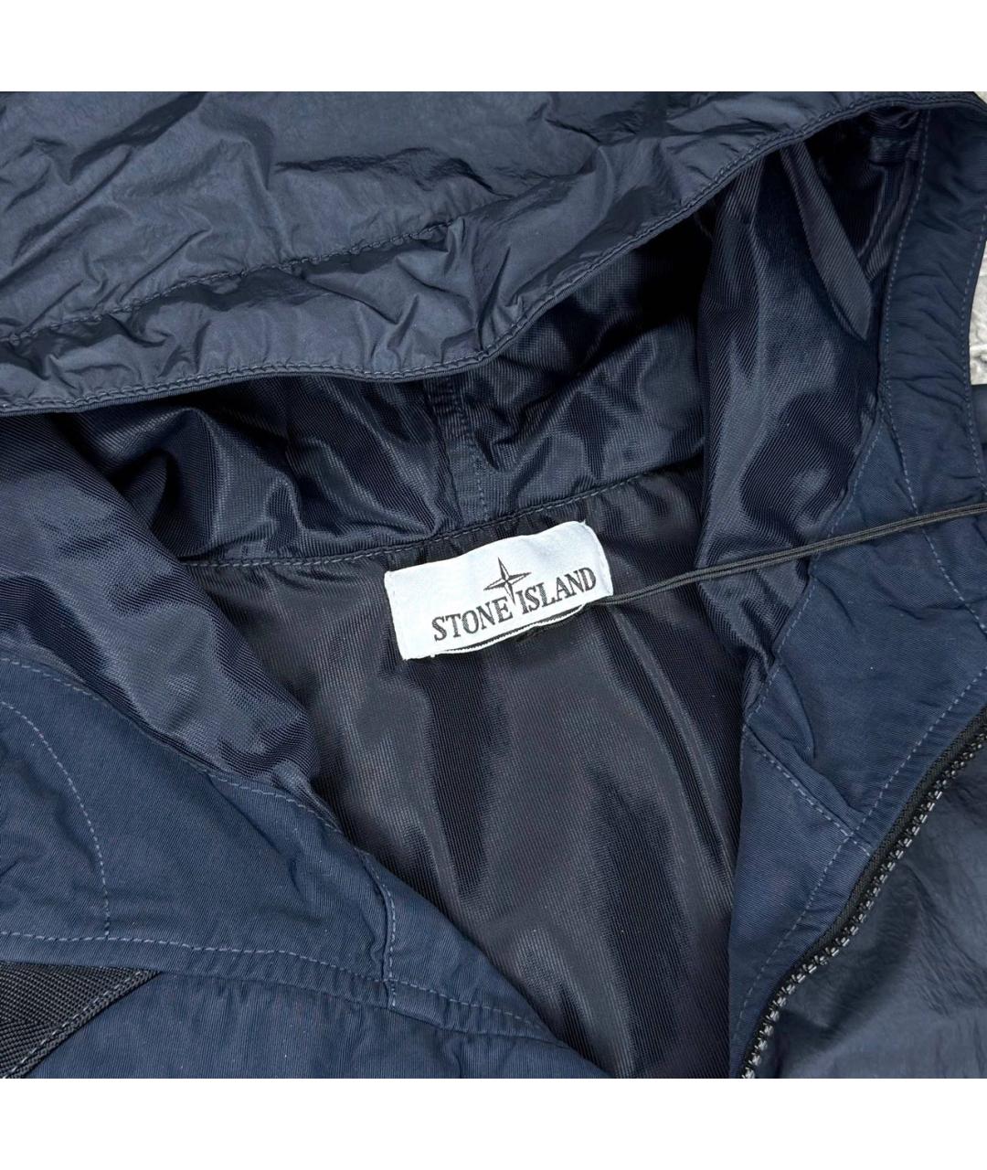 STONE ISLAND Темно-синяя куртка, фото 3