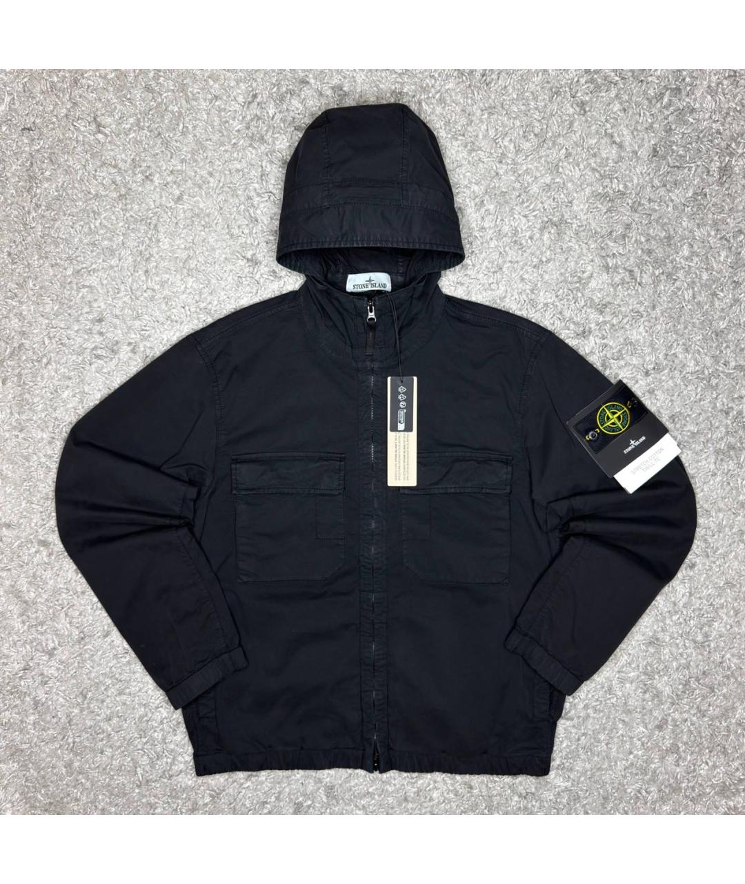 STONE ISLAND Черная куртка, фото 6