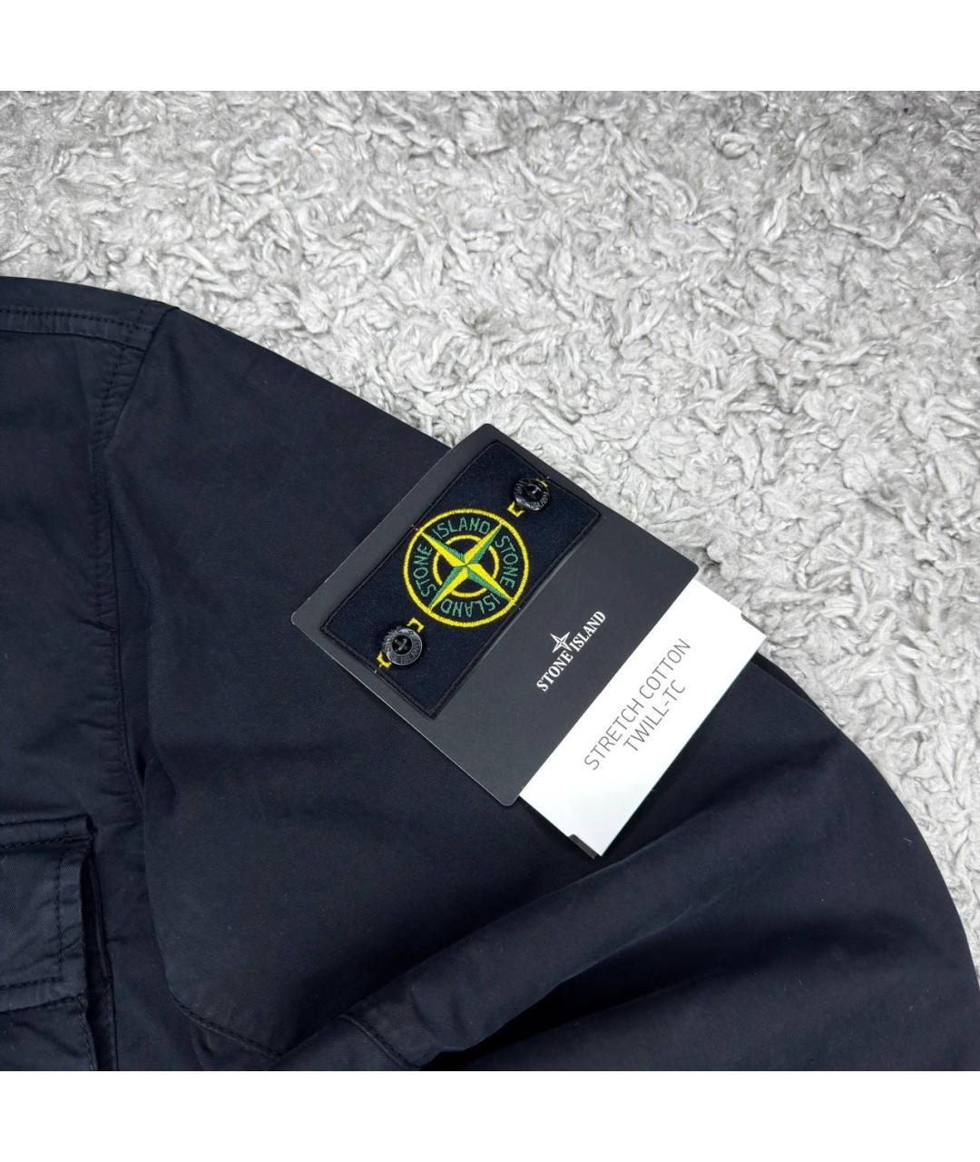 STONE ISLAND Черная куртка, фото 2