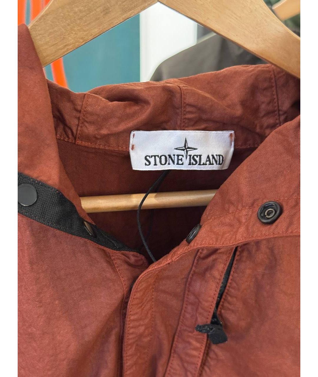 STONE ISLAND Бордовая куртка, фото 3