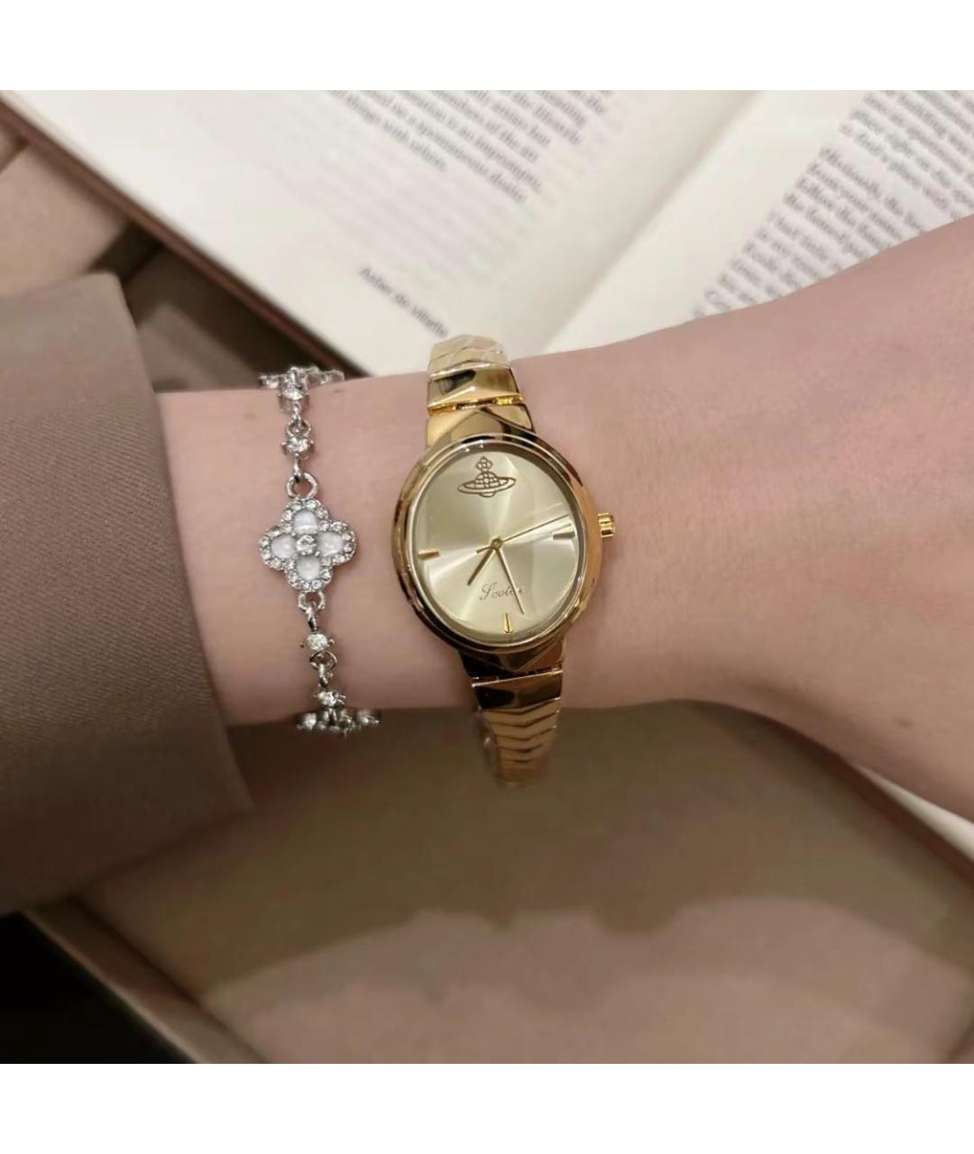VIVIENNE WESTWOOD Золотые часы, фото 7
