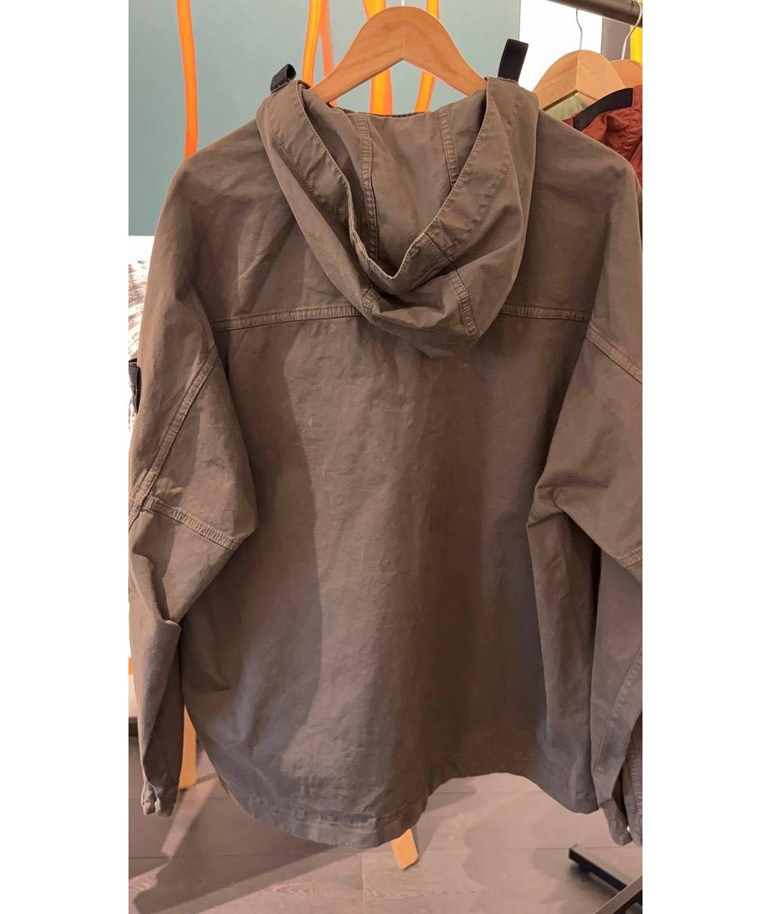 STONE ISLAND Хаки куртка, фото 2