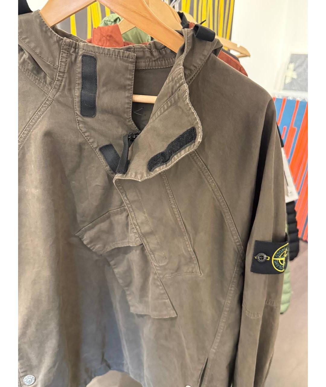 STONE ISLAND Хаки куртка, фото 6