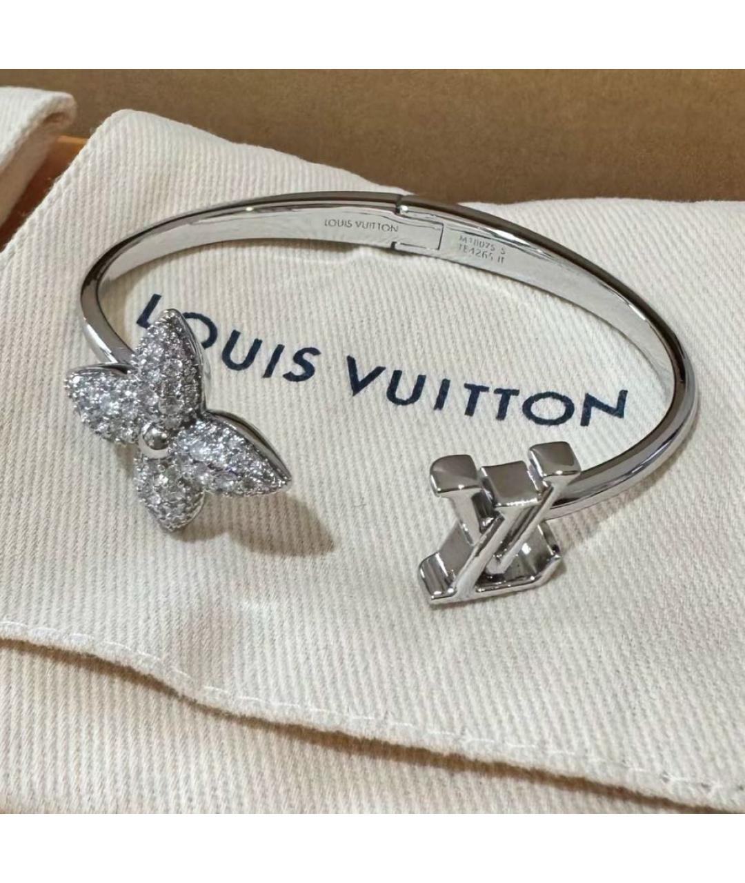 LOUIS VUITTON Серебряный браслет, фото 2