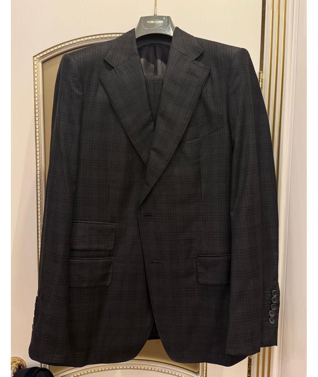 TOM FORD Антрацитовый классический костюм, фото 8
