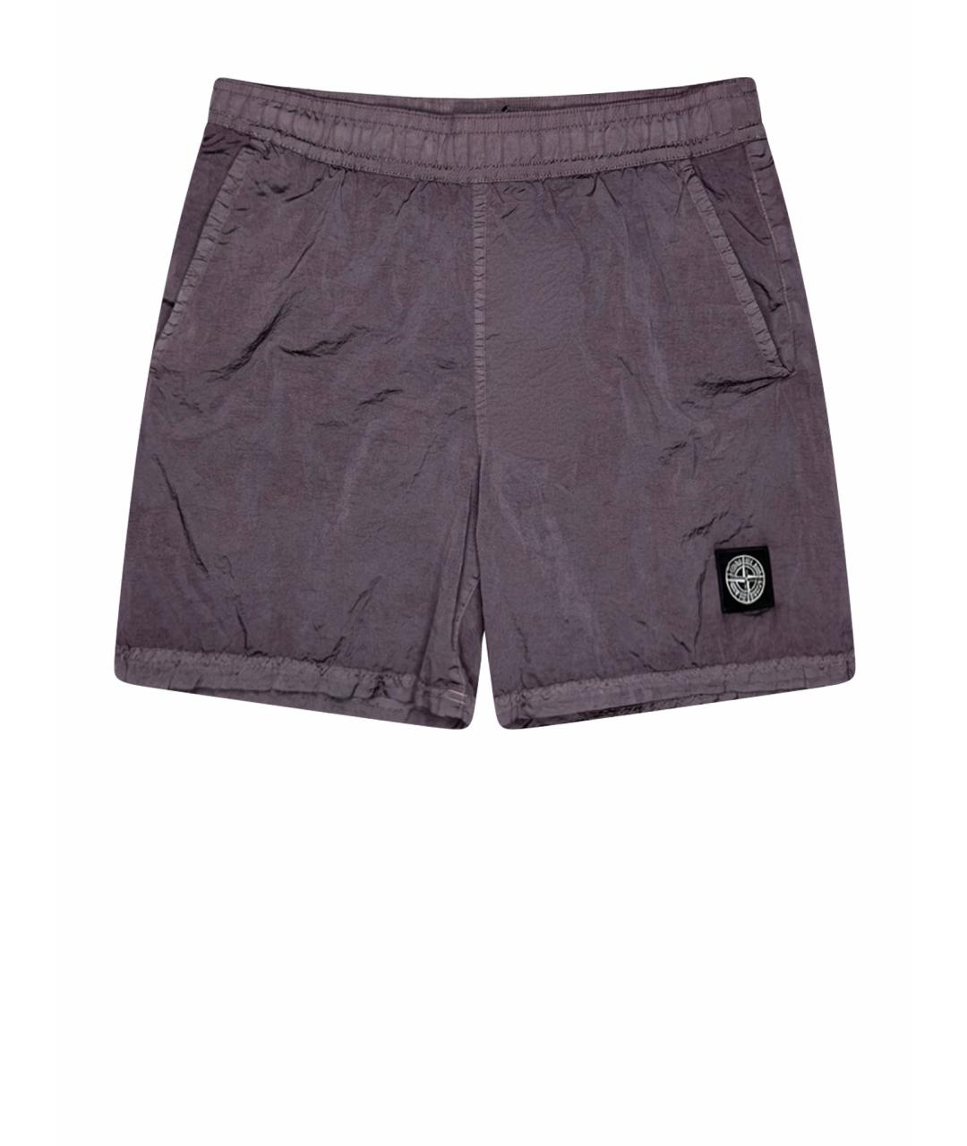 STONE ISLAND Коралловые нейлоновые шорты, фото 1