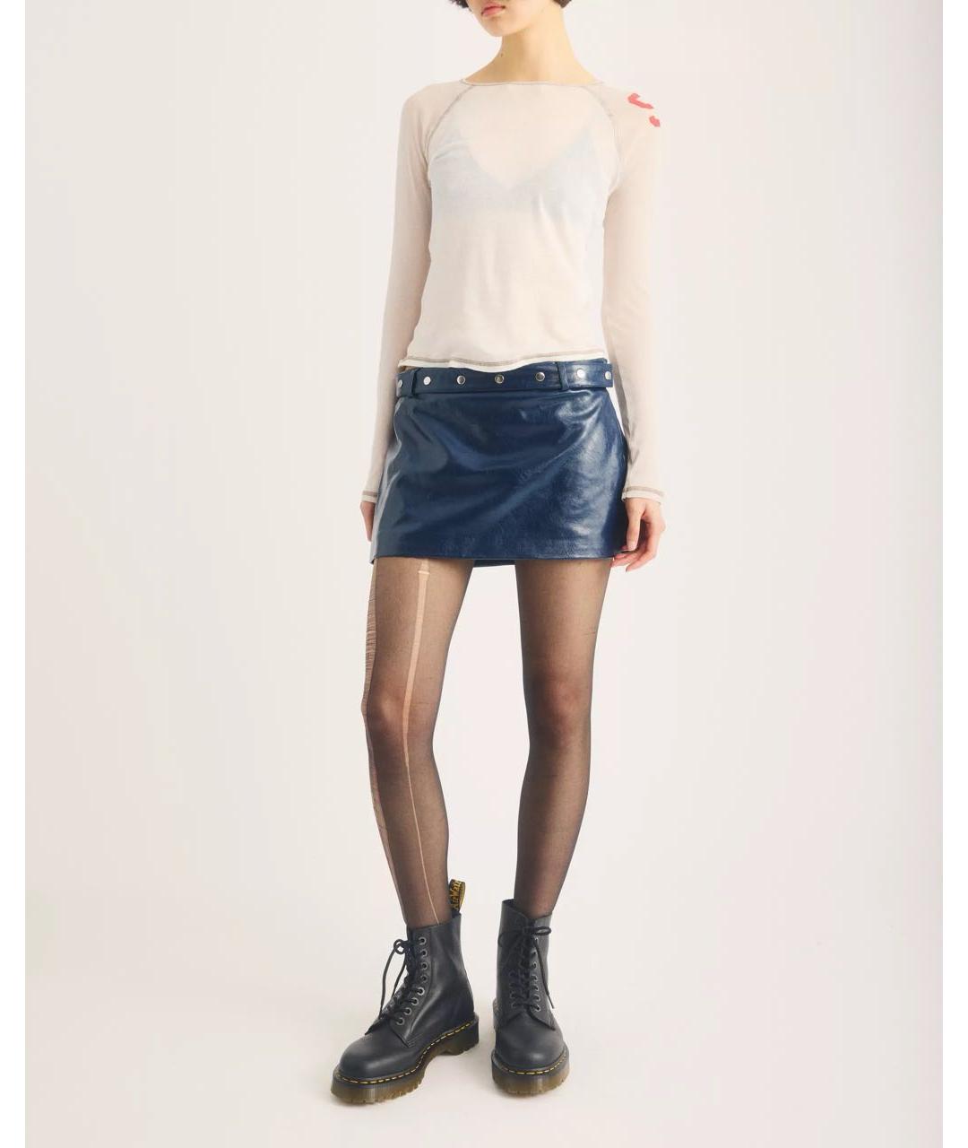 DR. MARTENS Черные кожаные ботинки, фото 8