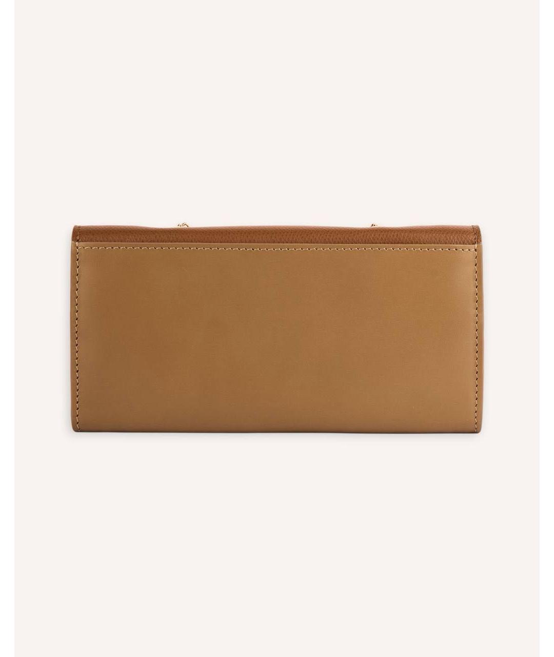 FENDI Коричневый кожаный кошелек, фото 3