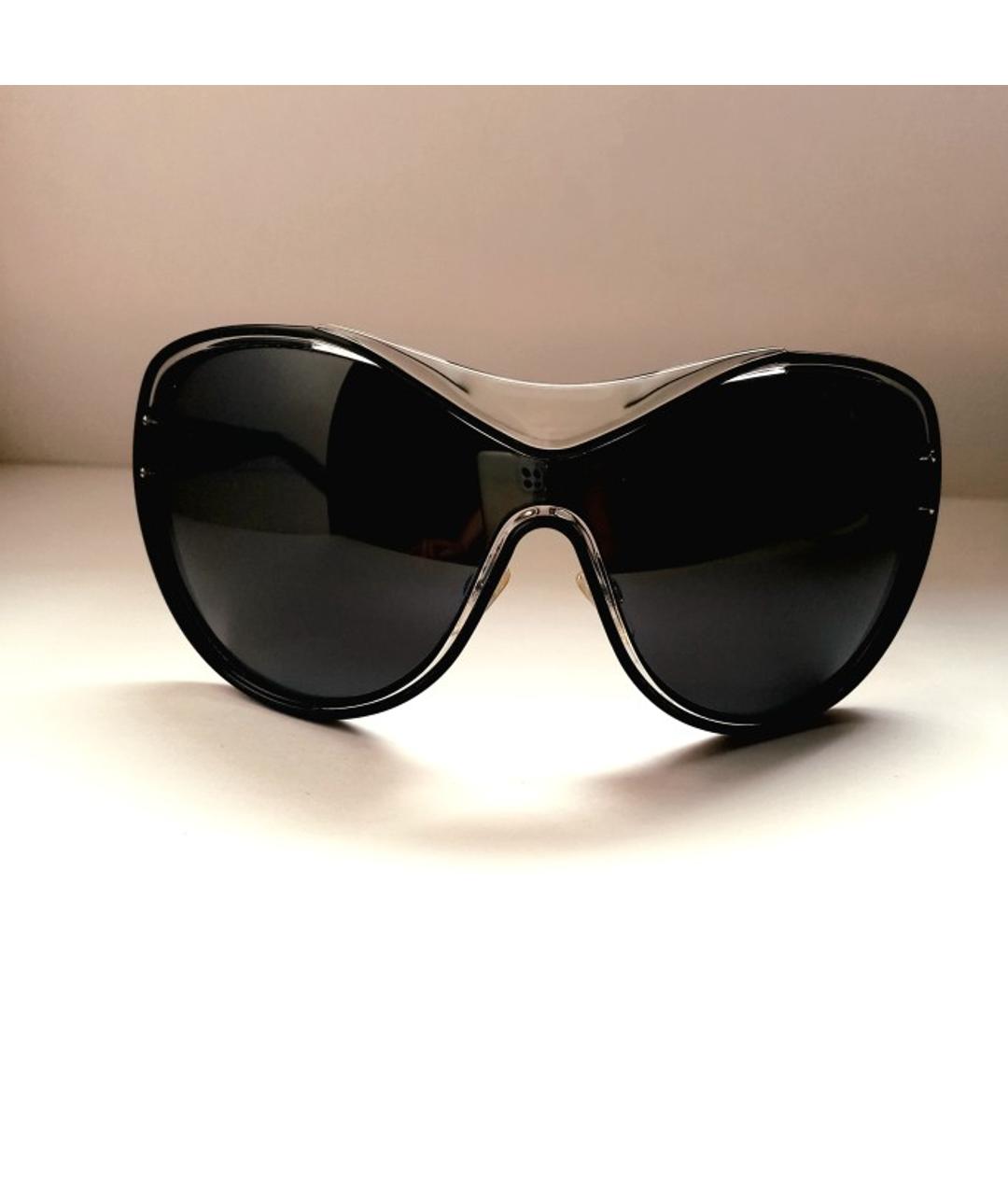 CHRISTIAN DIOR PRE-OWNED Черные пластиковые солнцезащитные очки, фото 10