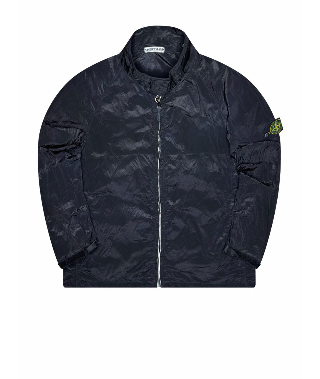 STONE ISLAND Черная полиамидовая куртка, фото 1
