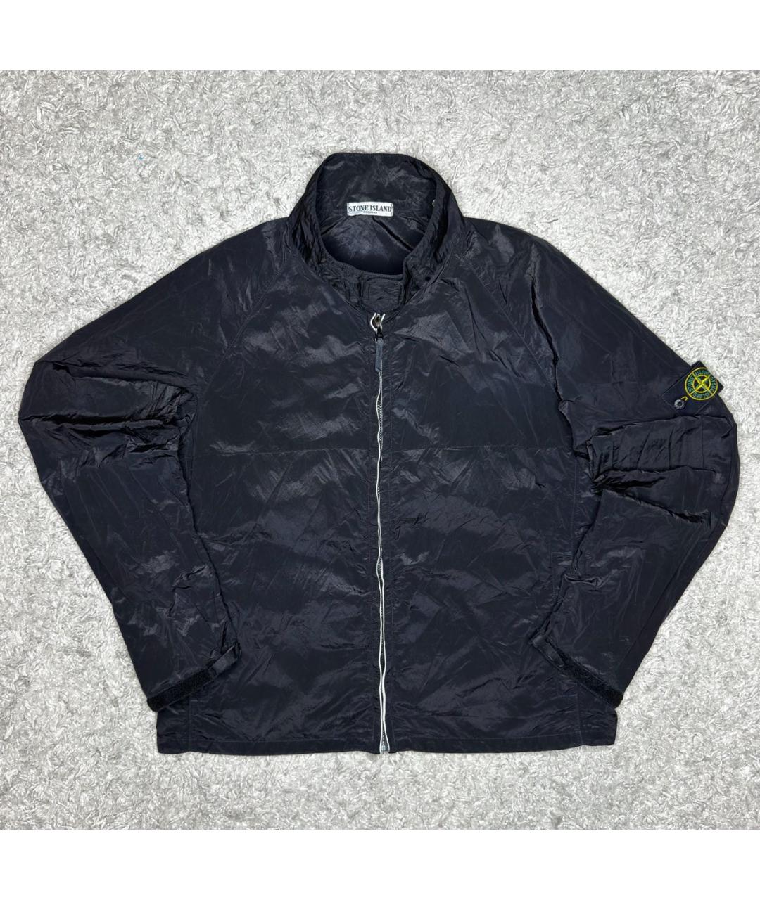STONE ISLAND Черная полиамидовая куртка, фото 7