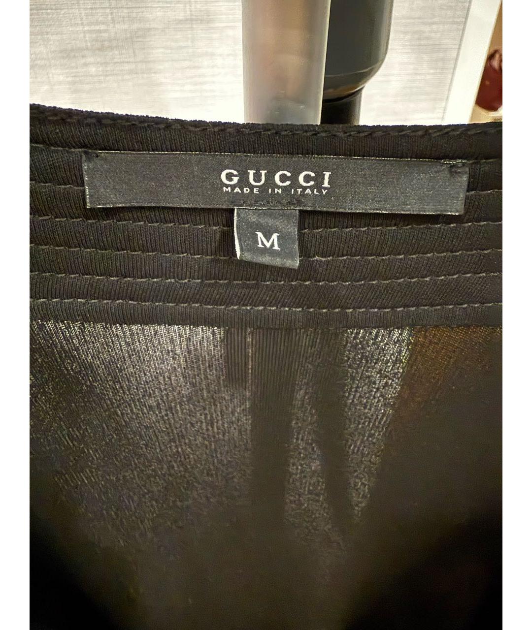 GUCCI Черное повседневное платье, фото 3
