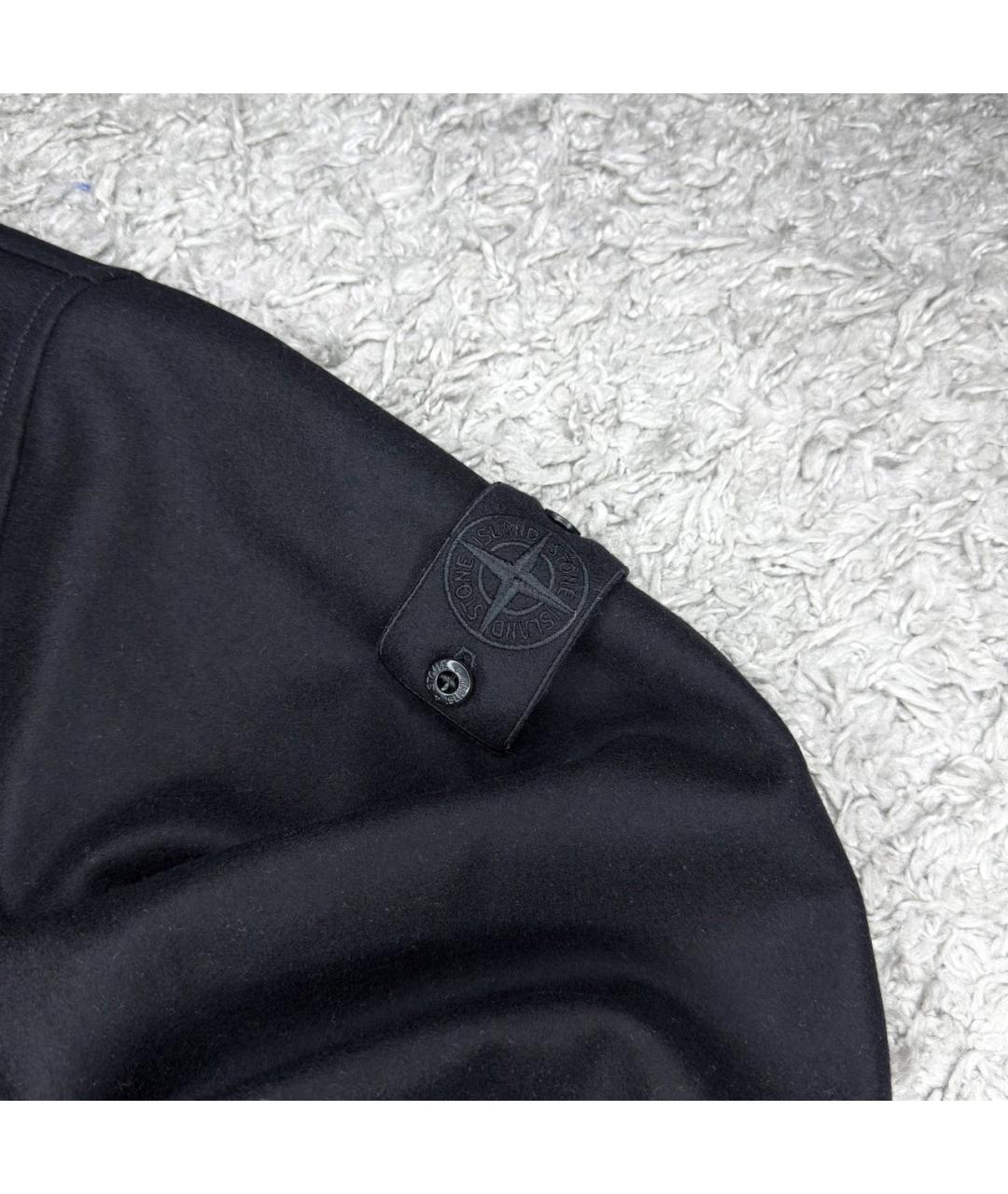 STONE ISLAND Черная куртка, фото 2