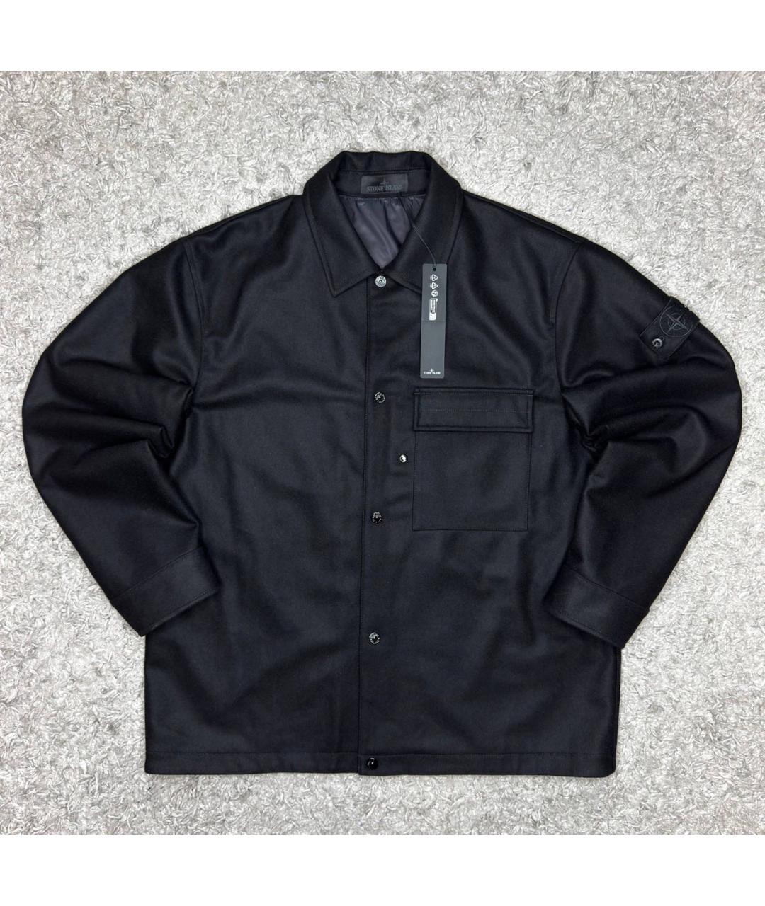 STONE ISLAND Черная куртка, фото 6