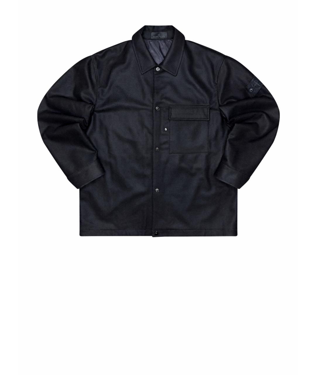 STONE ISLAND Черная куртка, фото 1