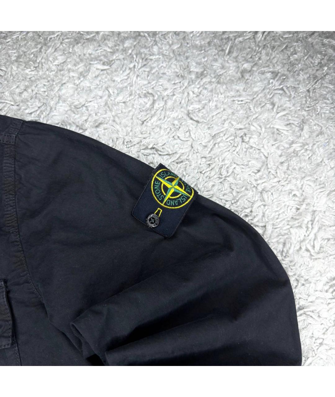 STONE ISLAND Черная куртка, фото 2