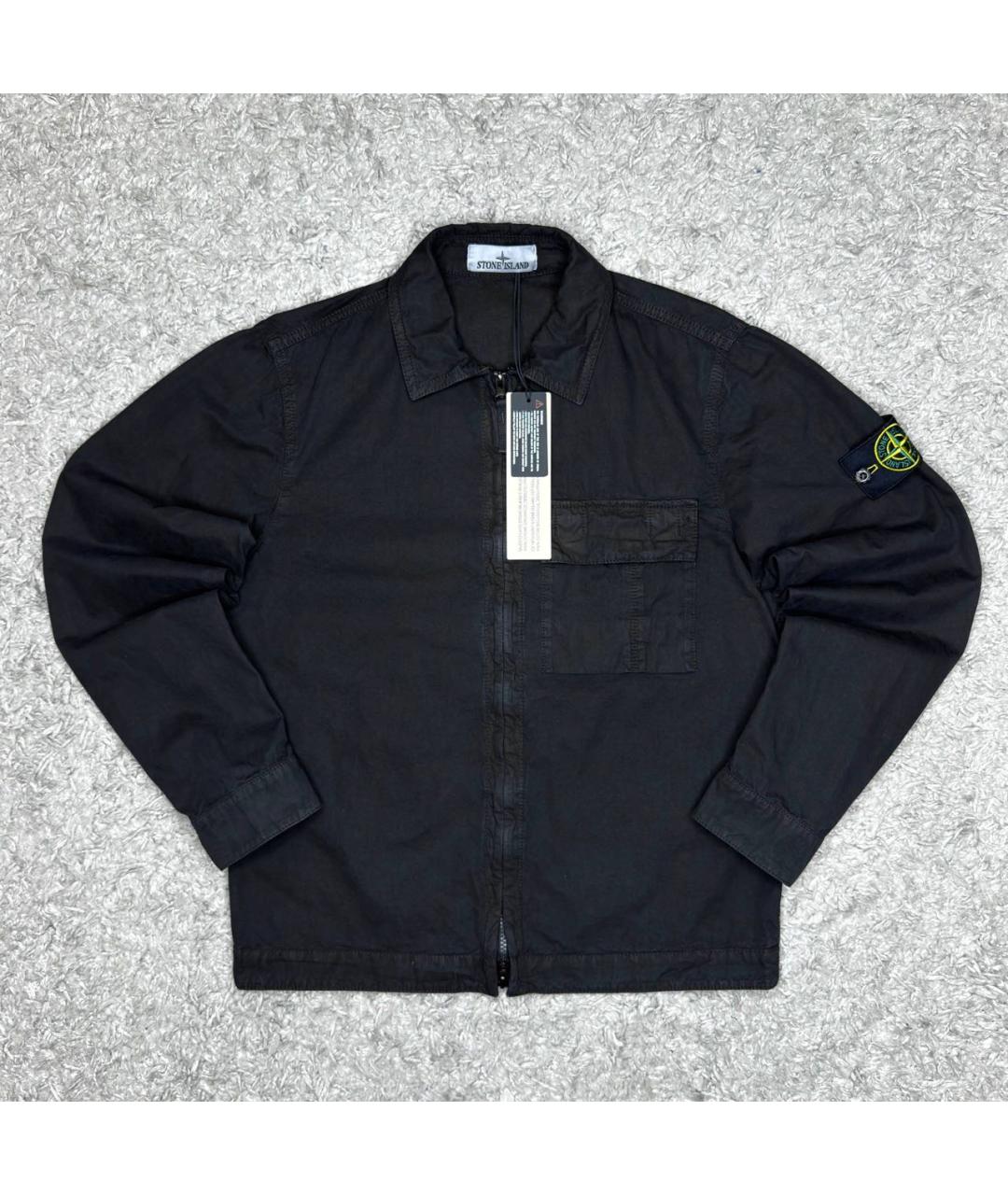 STONE ISLAND Черная куртка, фото 6