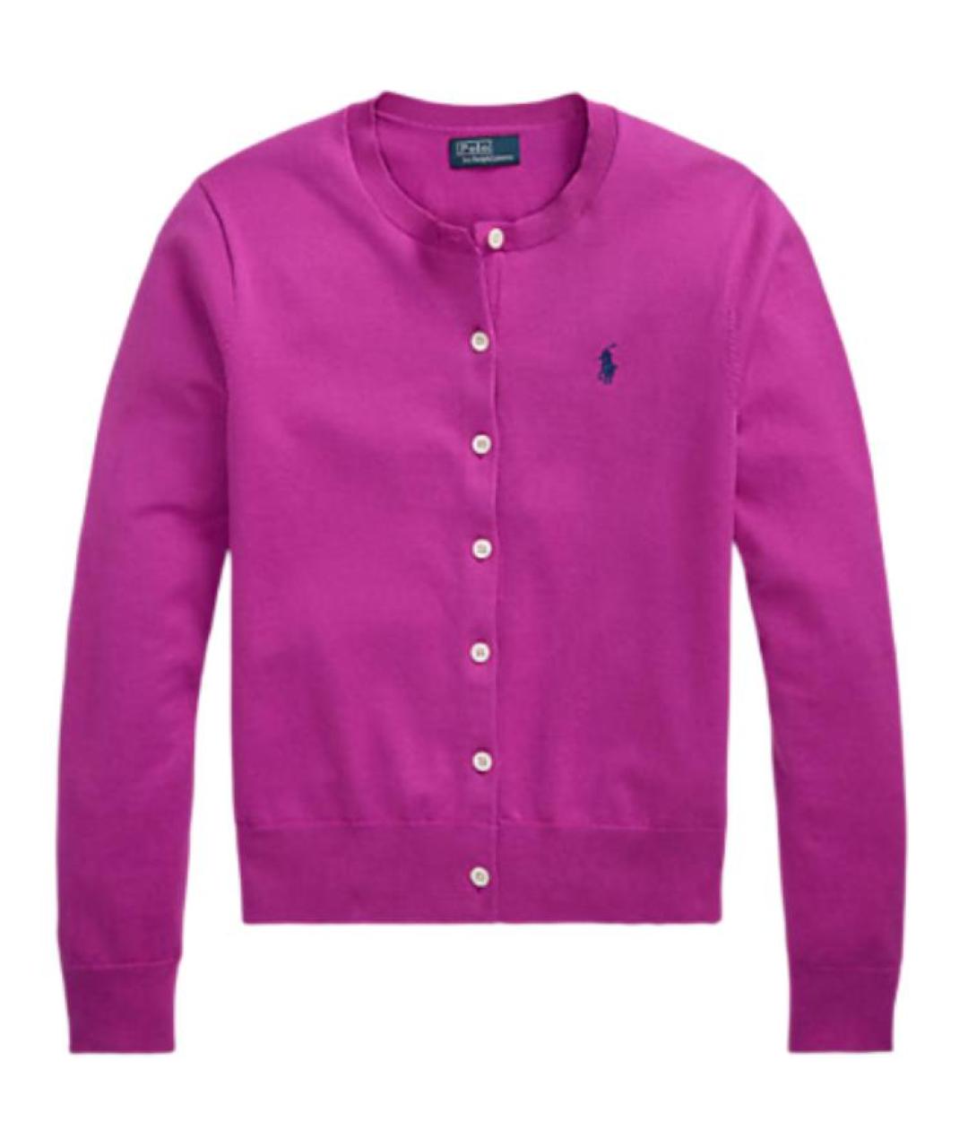 POLO RALPH LAUREN Фиолетовый кардиган, фото 1