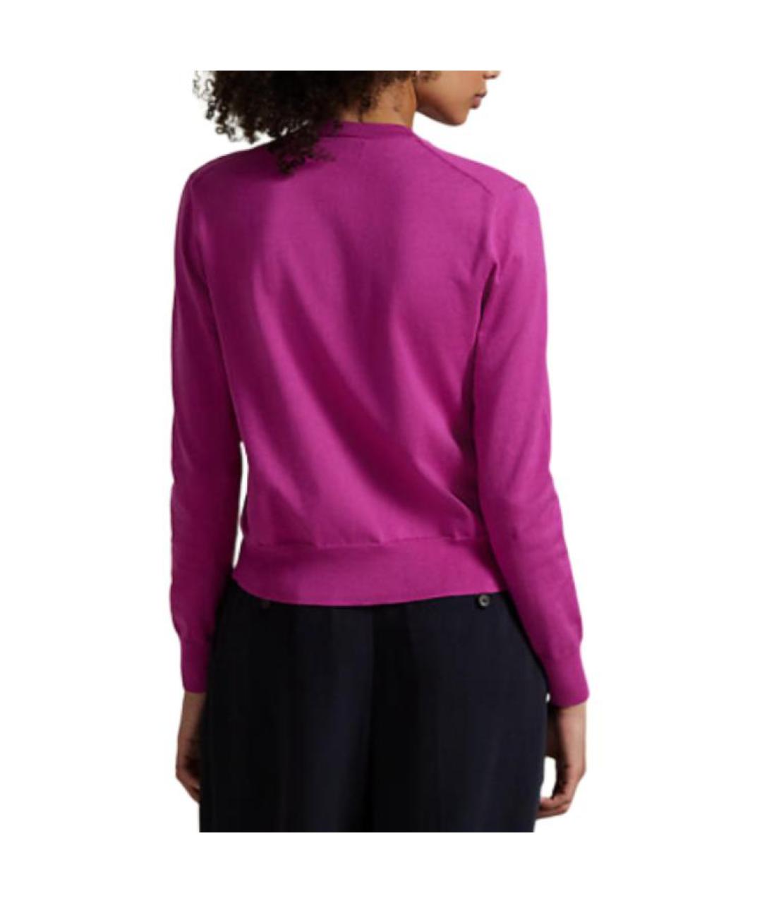 POLO RALPH LAUREN Фиолетовый кардиган, фото 4