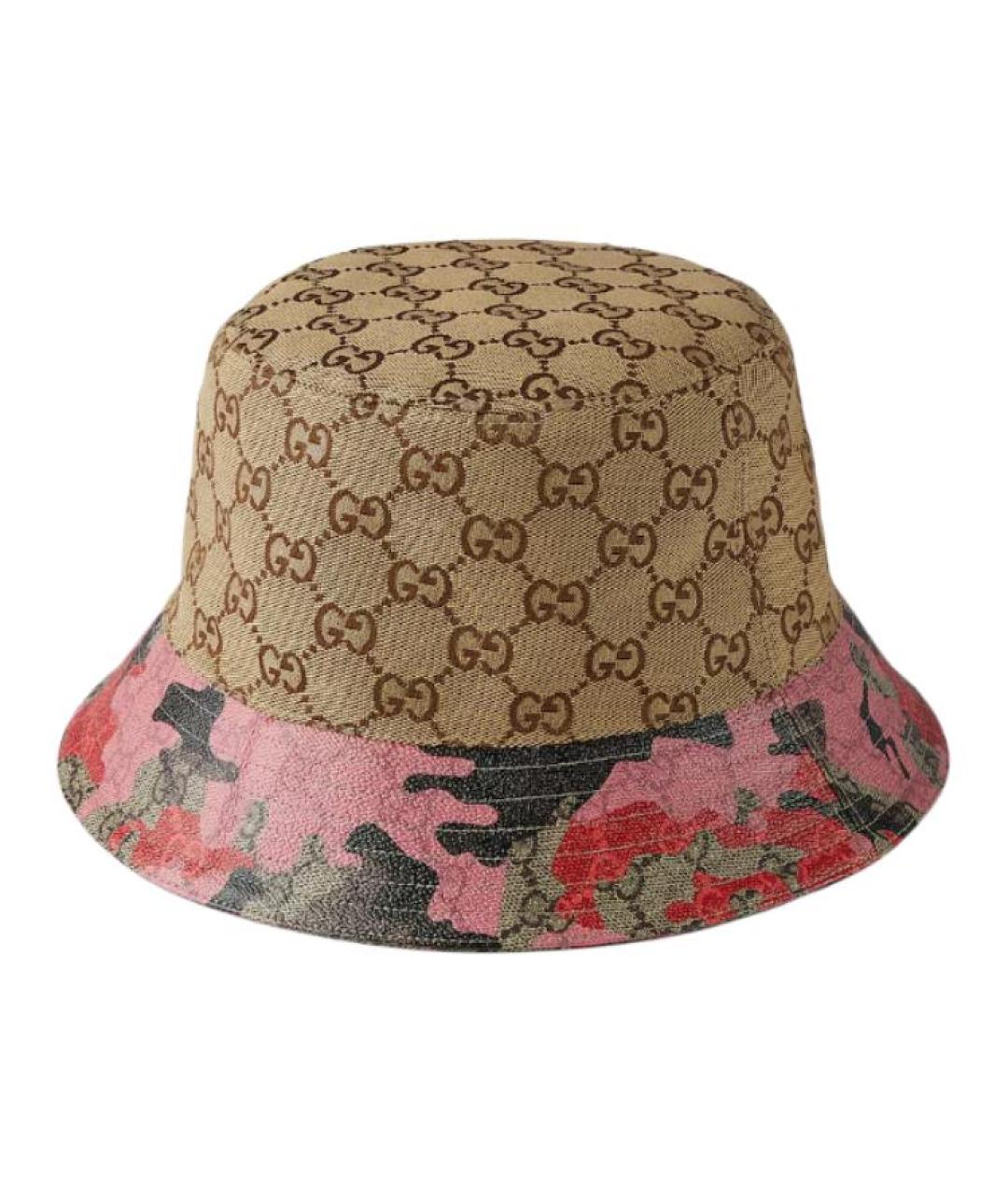 GUCCI Бежевая шляпа, фото 2